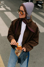 Load image into Gallery viewer, Aurora Suede Jacket (Brown)
