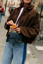 Load image into Gallery viewer, Aurora Suede Jacket (Brown)
