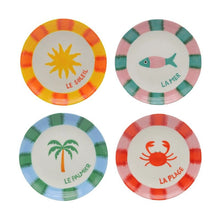 Load image into Gallery viewer, Diego Ceramic Plates - Summer (4 pcs)
