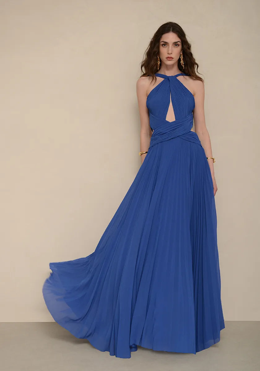 Alkyoni Dress (Royal Blue)