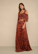 Load image into Gallery viewer, Cairo Skirt (Purple/Orange)
