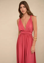 Load image into Gallery viewer, Crystal Dress (Dusty Fuchsia)
