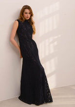 Load image into Gallery viewer, Belle Epoque Dress (Dark Blue)
