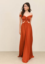 Load image into Gallery viewer, Rennes Dress (Burned Peach)
