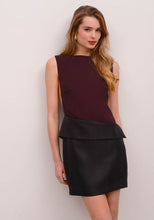 Load image into Gallery viewer, Amelie Dress (Burgundy/Black)
