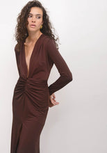 Load image into Gallery viewer, Aprilia Dress (Brown)
