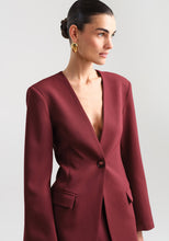 Load image into Gallery viewer, Marlon Blazer (Burgundy)
