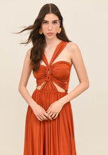 Load image into Gallery viewer, Rennes Dress (Burned Peach)
