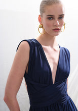 Load image into Gallery viewer, Allium Dress (Dark Blue)
