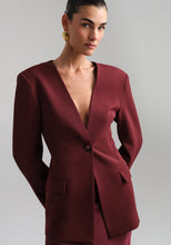Load image into Gallery viewer, Marlon Blazer (Burgundy)

