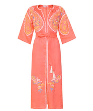 Load image into Gallery viewer, Areti Maxi Dress (Peach)
