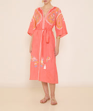 Load image into Gallery viewer, Areti Maxi Dress (Peach)
