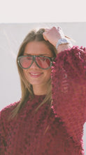 Load and play video in Gallery viewer, Charlie Dress (Burgundy)
