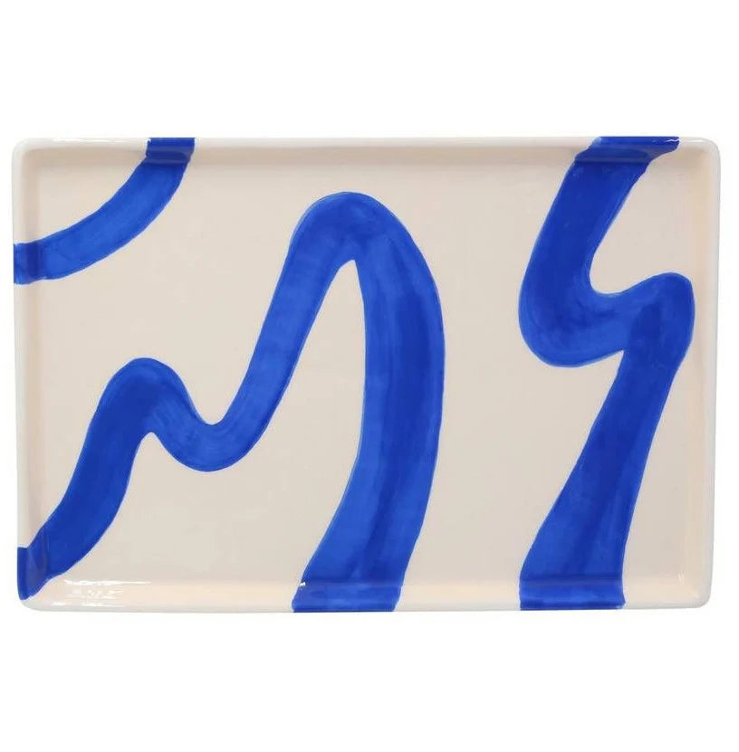 Alejandro Ceramic Tray (Swirls)