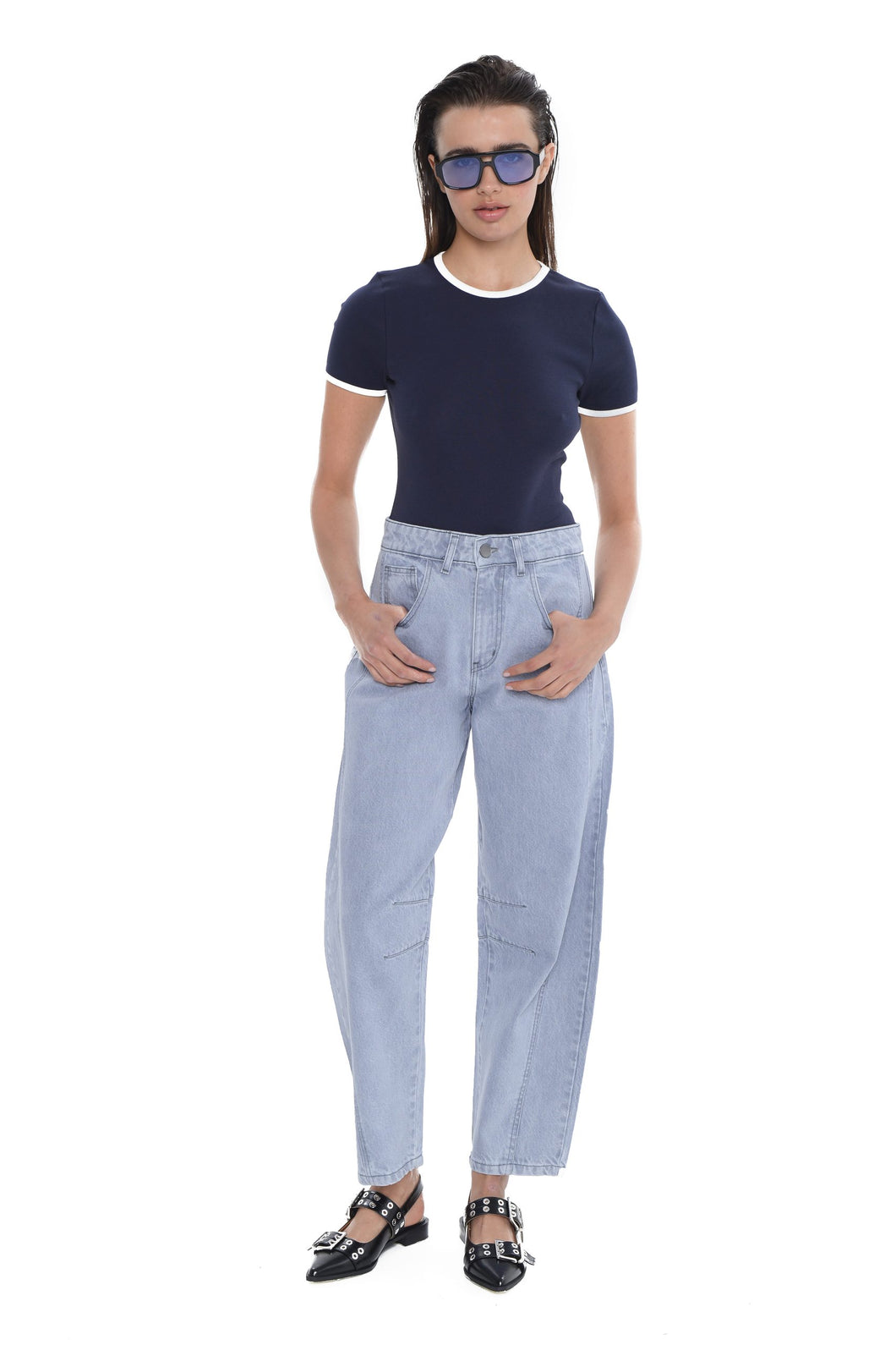 Rumi Denim (Platinum Grey)