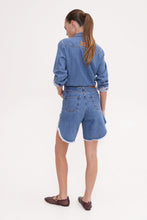 Load image into Gallery viewer, Olivia Bermuda (Mid Blue)
