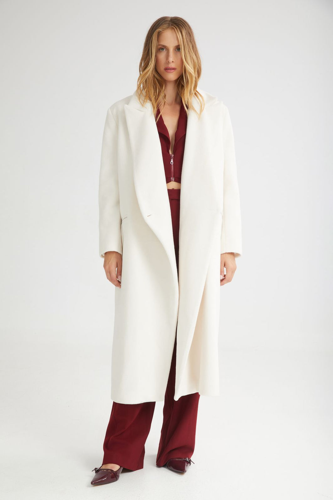 Snowflake Overcoat (White)