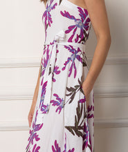 Load image into Gallery viewer, Diana Dress (White/Purple)
