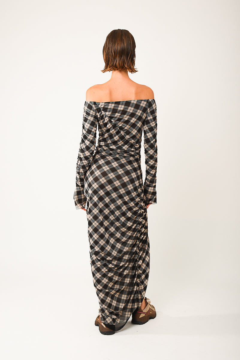 chinese dress ladies Erica Maxi Dress (Old School) – www.atheneeboutique.com