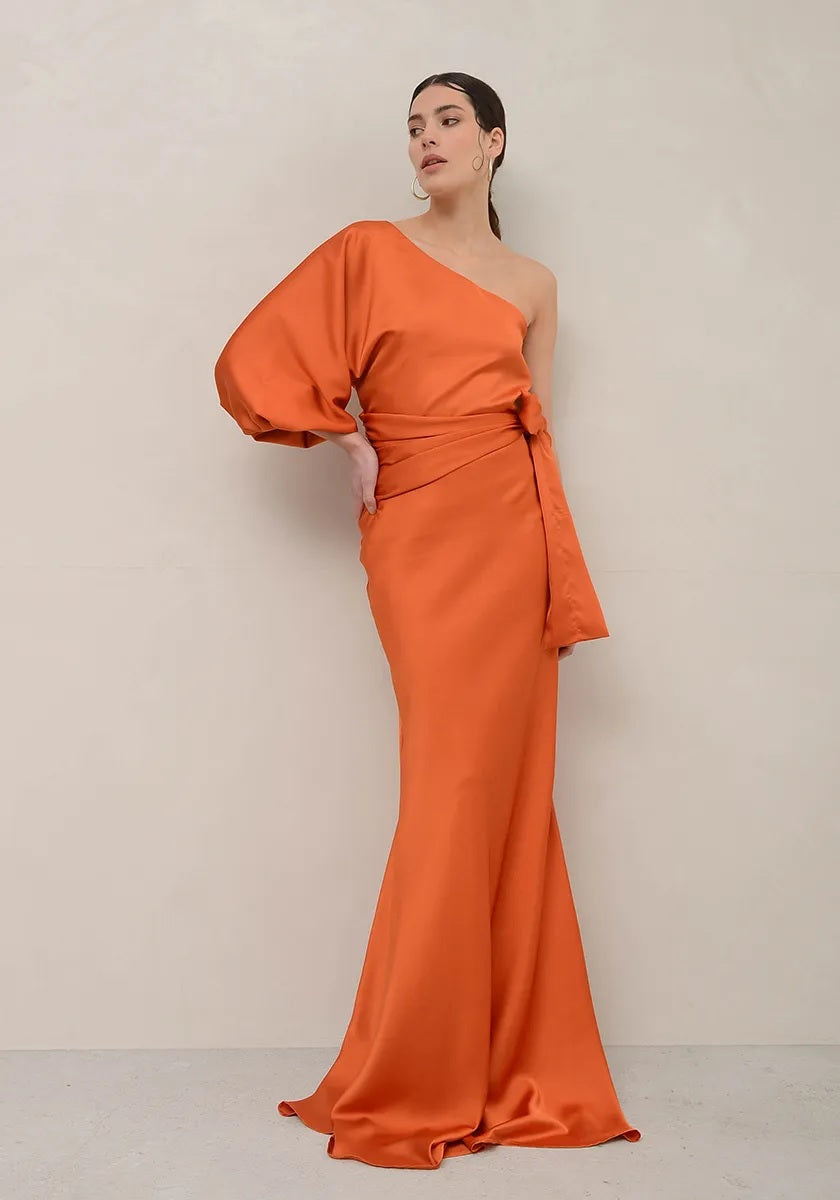 Anastasia Dress (Orange)