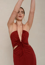 Load image into Gallery viewer, Suzana Dress (Red Wine)
