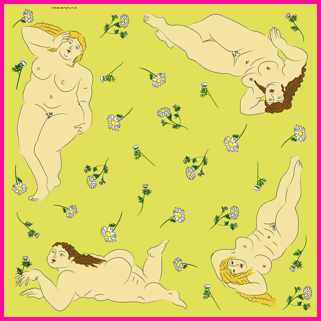 Reclining Ladies Yellow