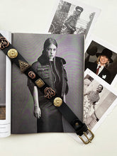 Load image into Gallery viewer, Stary Eyes Leather Belt
