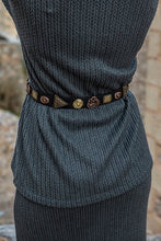 Load image into Gallery viewer, Stary Eyes Leather Belt
