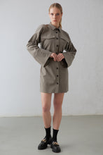 Load image into Gallery viewer, Bax Shirt Dress (Stone)

