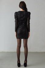 Load image into Gallery viewer, Odette Mini Dress (Black)
