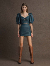 Load image into Gallery viewer, Brooke Skirt (Petrol)
