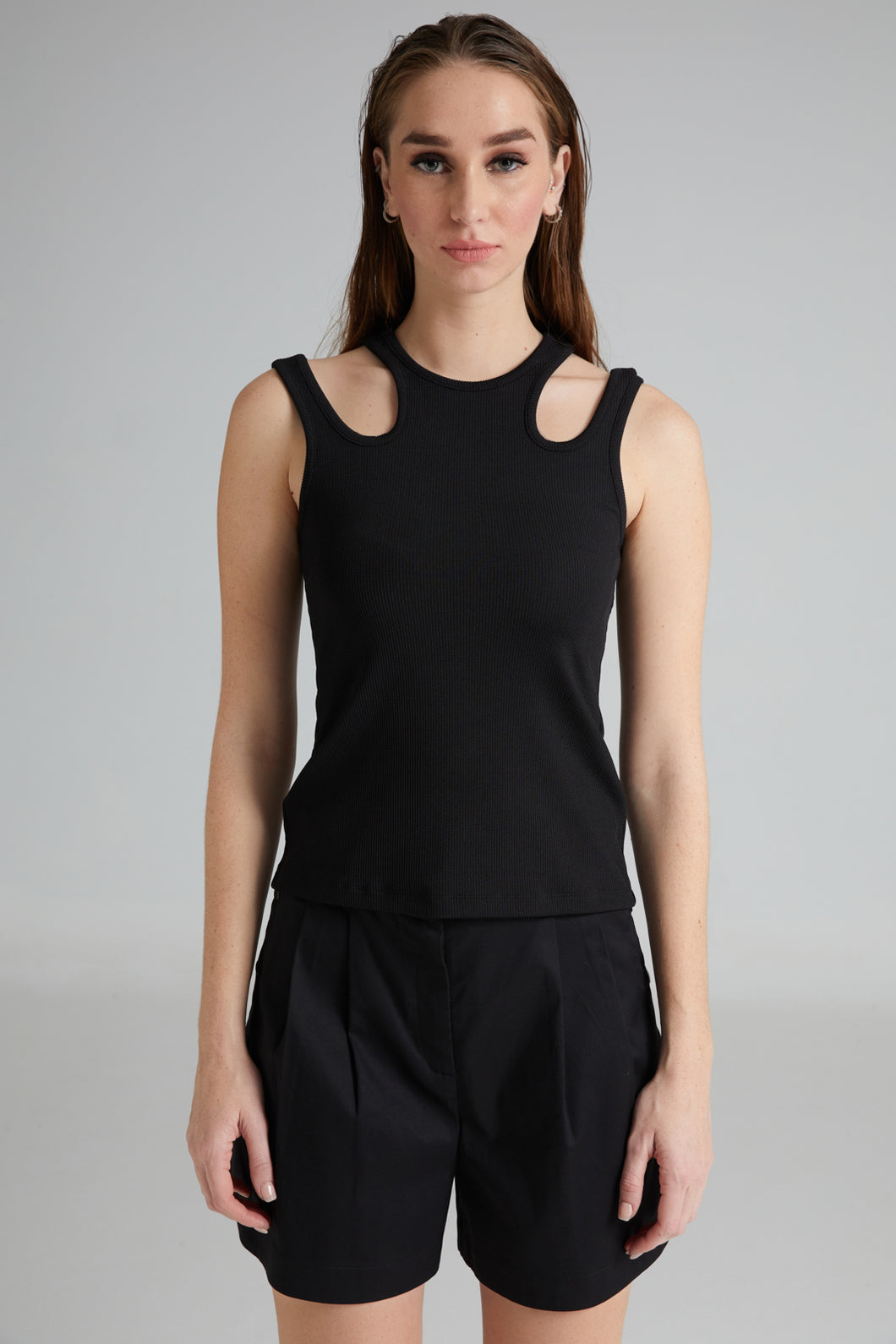 Icarus Cut Out Top (Black)