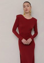 Load image into Gallery viewer, Amanda Dress (Red Wine)
